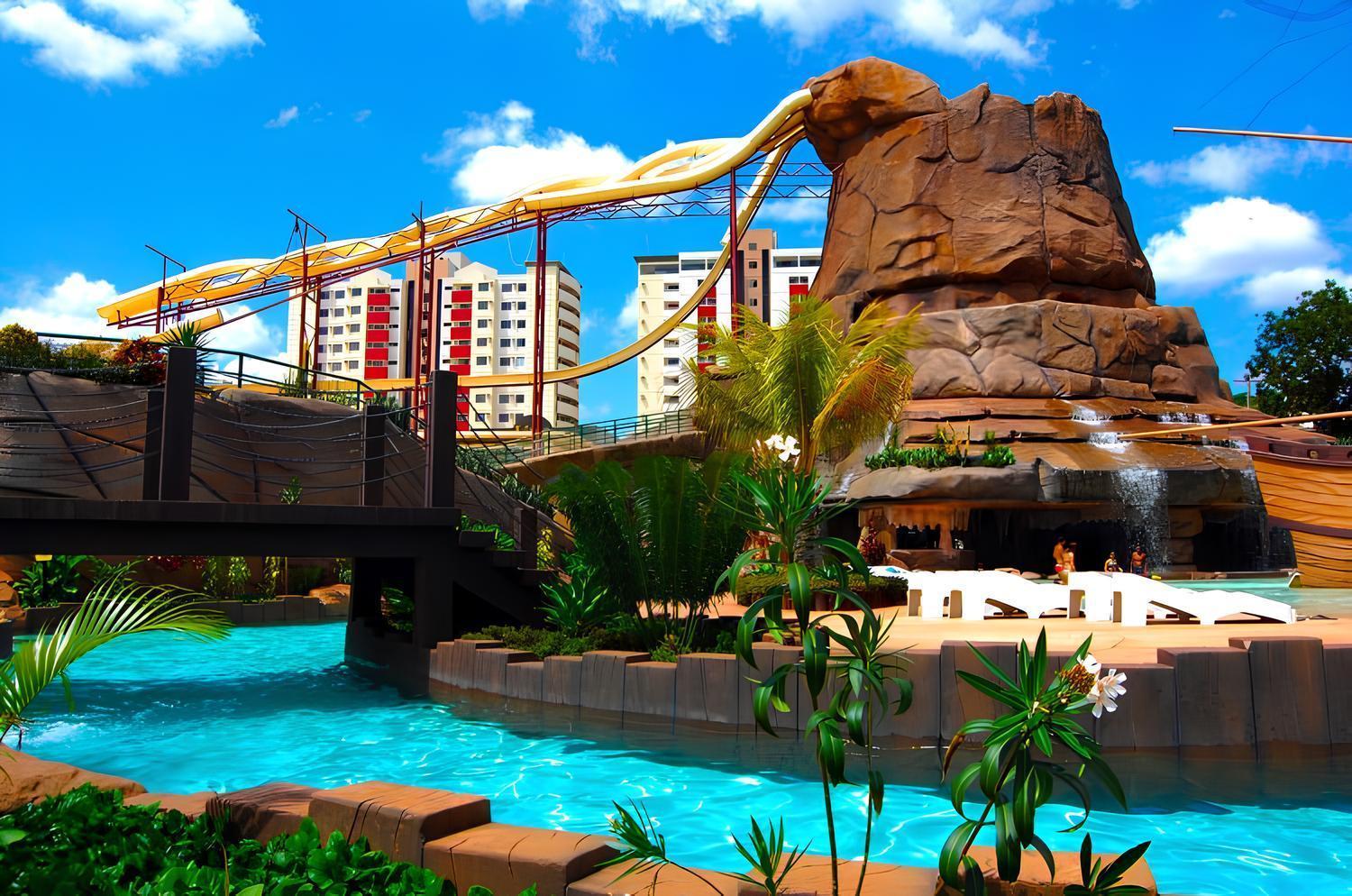 Spazzio Diroma - Acesso Gratuito Ao Acqua Park Apartment